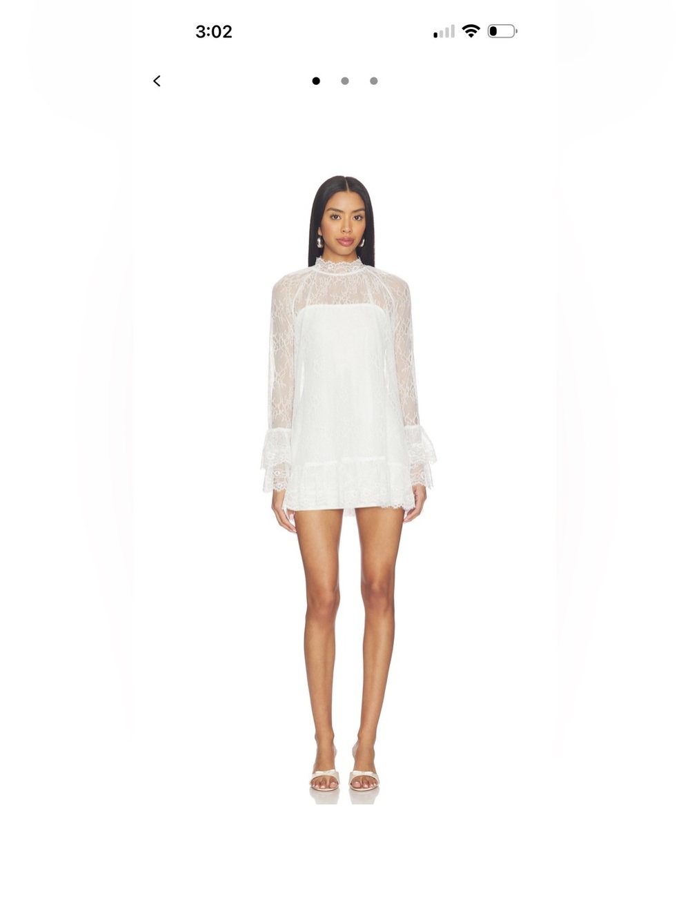 Revolve - More To Come - Olisa Mini Dress Ivory